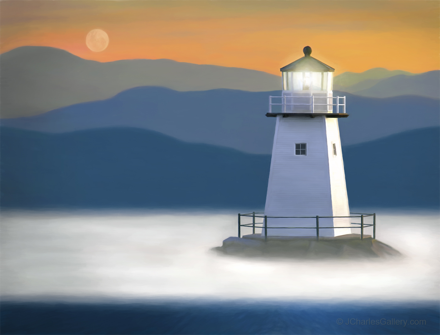 Breakwater Light - Click Image to Close