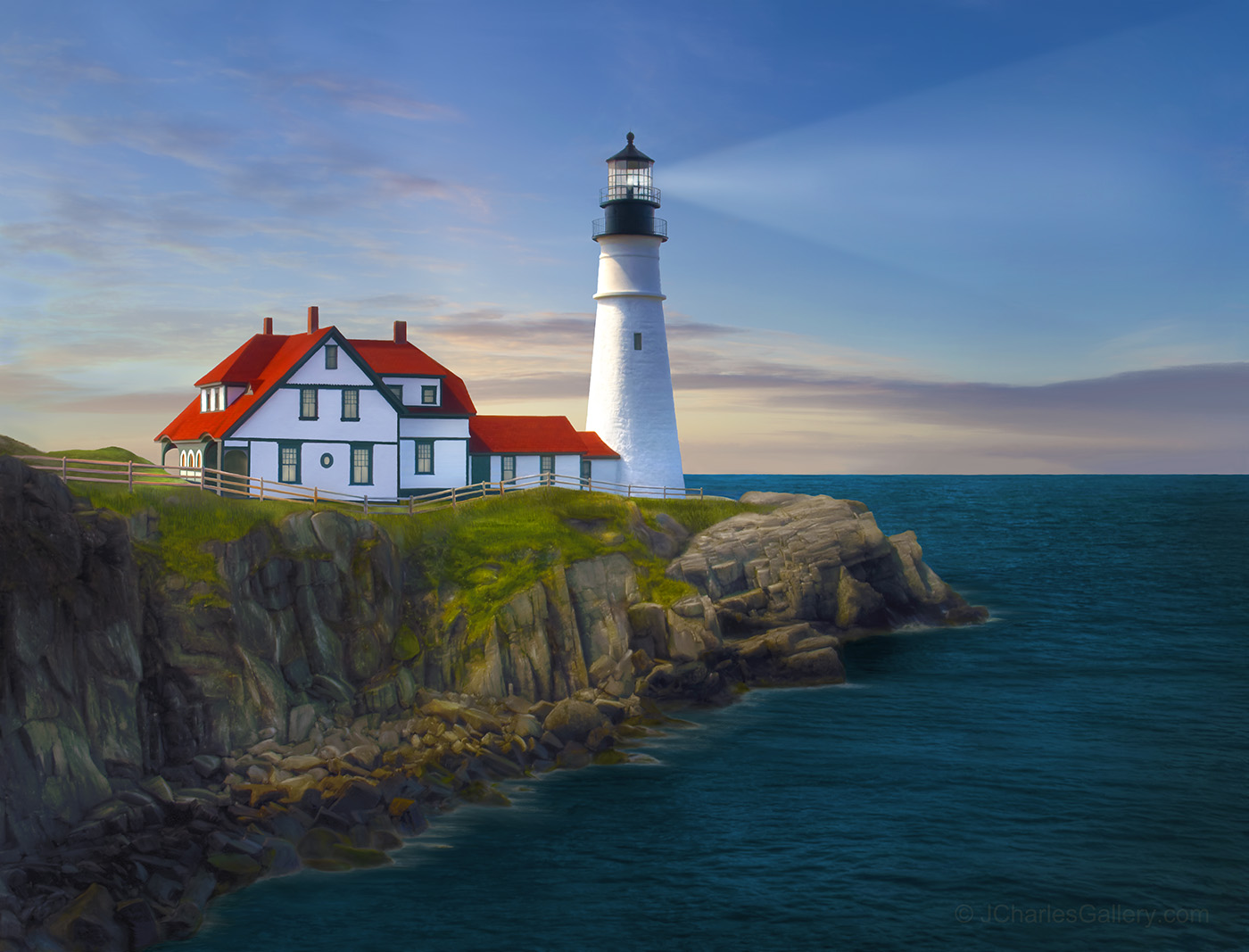 Port Lighthouse - Click Image to Close