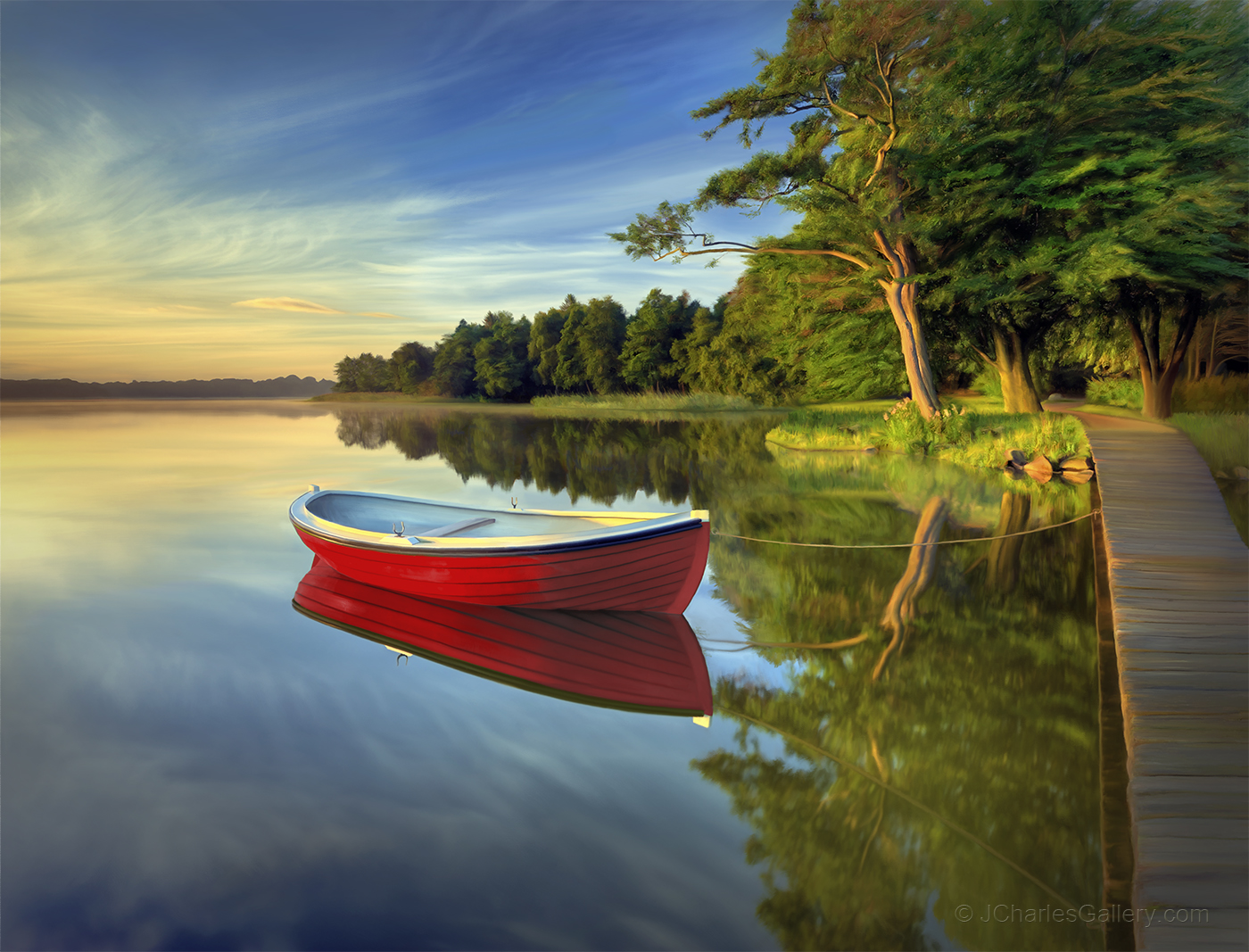 Tranquil Reflection - Click Image to Close