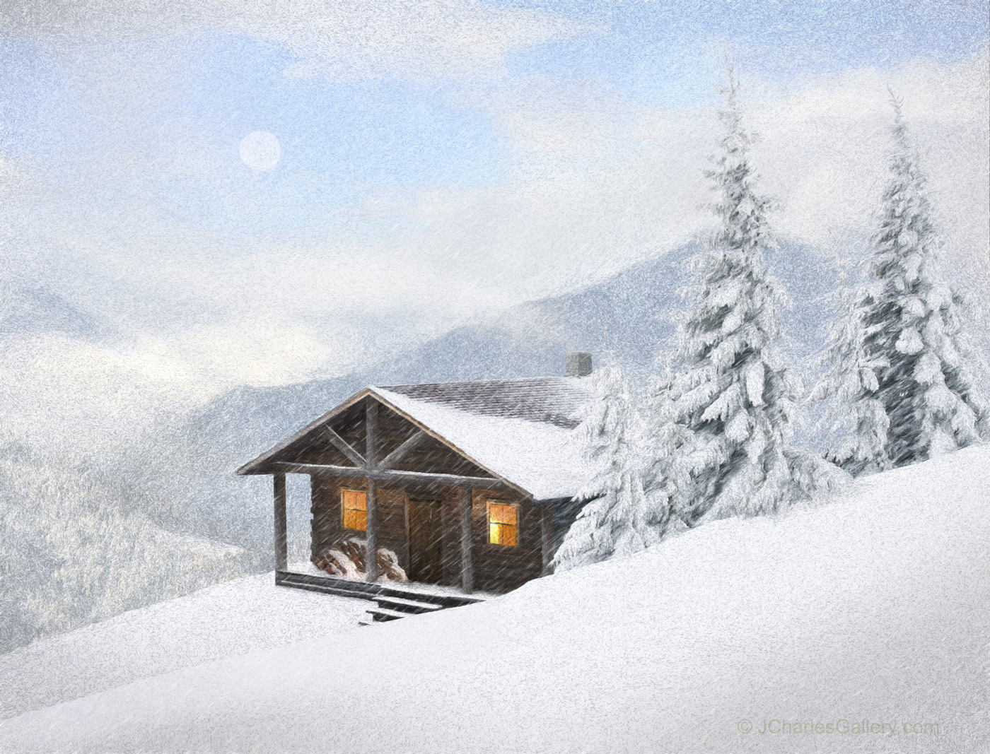 Winter Retreat - Click Image to Close